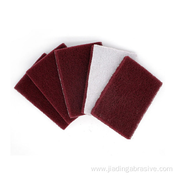 heavy-duty hand pad non woven polishing scouring pad